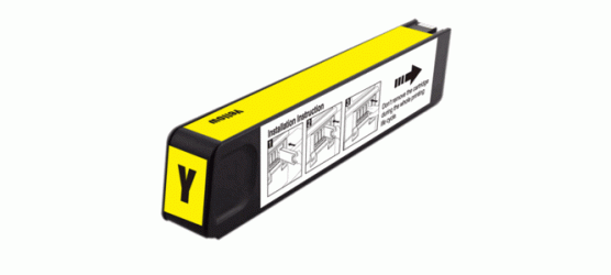 Cartouche à jet d'encre HP 980 (D8J09A) compatible, jaune